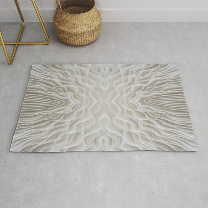 Mushroom Rug Grey beige Rug psychadelic Rug psychedelic Floor Rug white Mat shrooms rug unique Rugs 2x3 4x6 5x7 Large rugs shroom rug