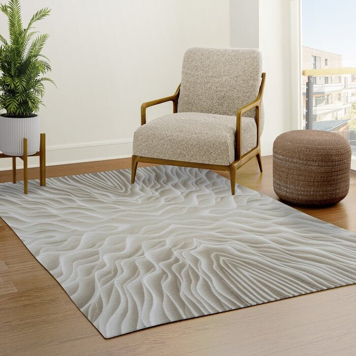 Mushroom Rug Grey beige Rug psychadelic Rug psychedelic Floor Rug white Mat shrooms rug unique Rugs 2x3 4x6 5x7 Large rugs shroom rug