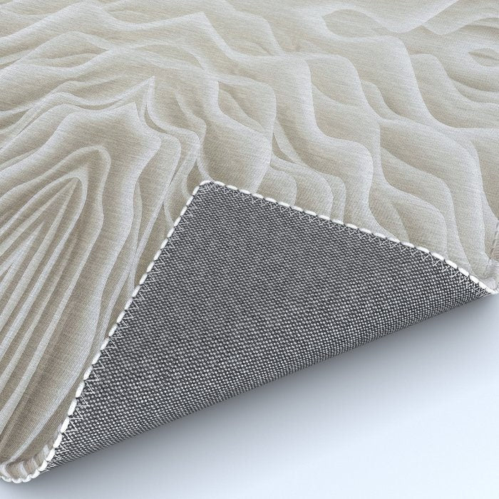 Mushroom Rug Grey beige Rug psychadelic Rug psychedelic Floor Rug white Mat shrooms rug unique Rugs 2x3 4x6 5x7 Large rugs shroom rug