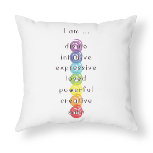 Chakra pillow chakras pillows yoga pillow chakra meditation pillows spiritual pillow cheap gifts chakra pillows for couch cute yogi