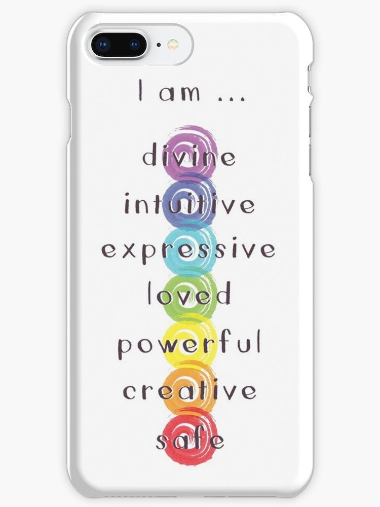 Chakra Iphone Case chakras phone case yoga iphone case yoga phone case spiritual phone case i am phone case chakra iphone chakras iphone