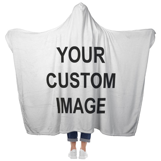 Custom Hoodie Blanket Custom image throw blanket personalized photo blanket unique custom gift personalized hoodie blanket custom gift