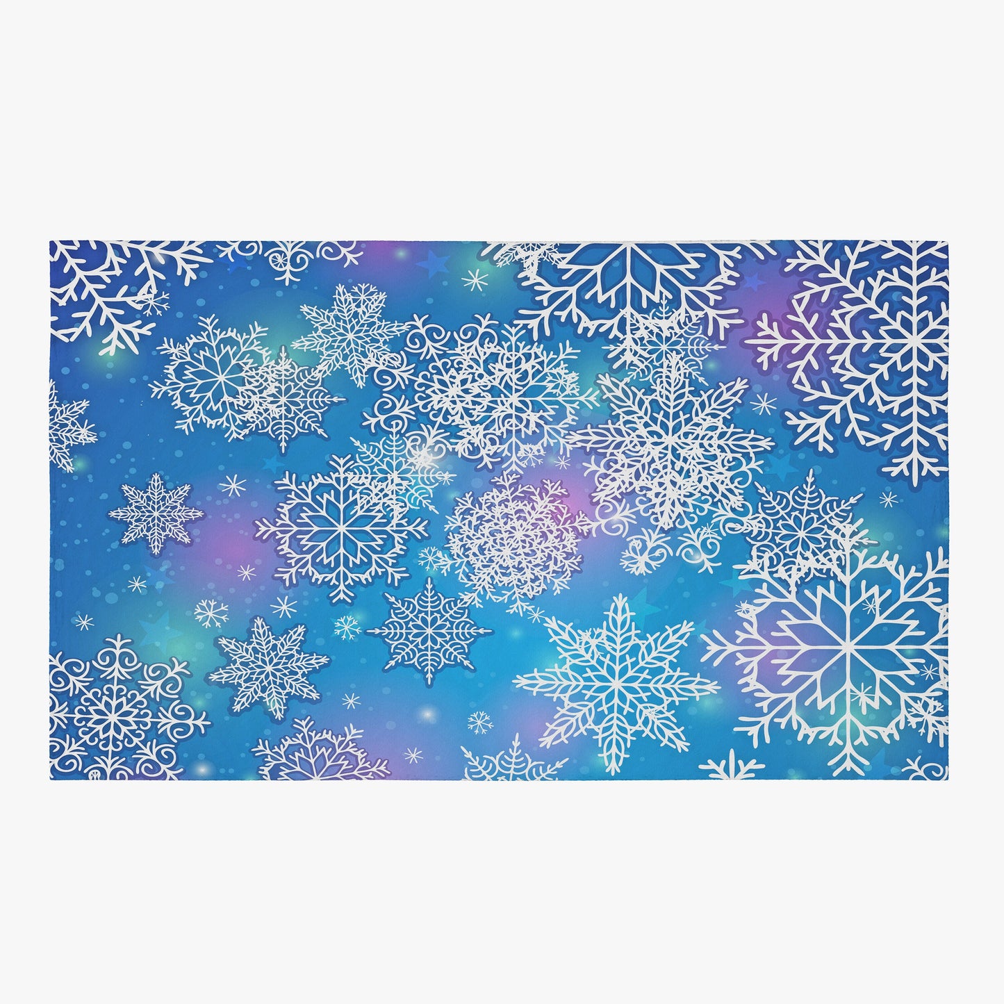 Snowflake Rug christmas rugs kids rug xmas decor christmas decorations blue snowflakes large rug cute christmas rugs