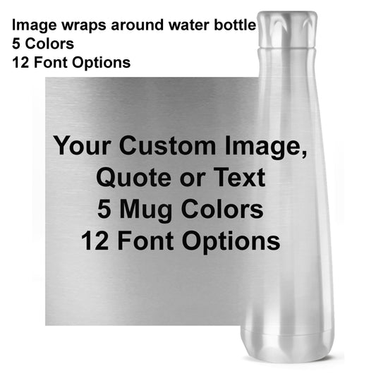 Custom Water Bottle custom image water bottles photo water bottle personalized customized gifts logo water bottle stainless water bottles