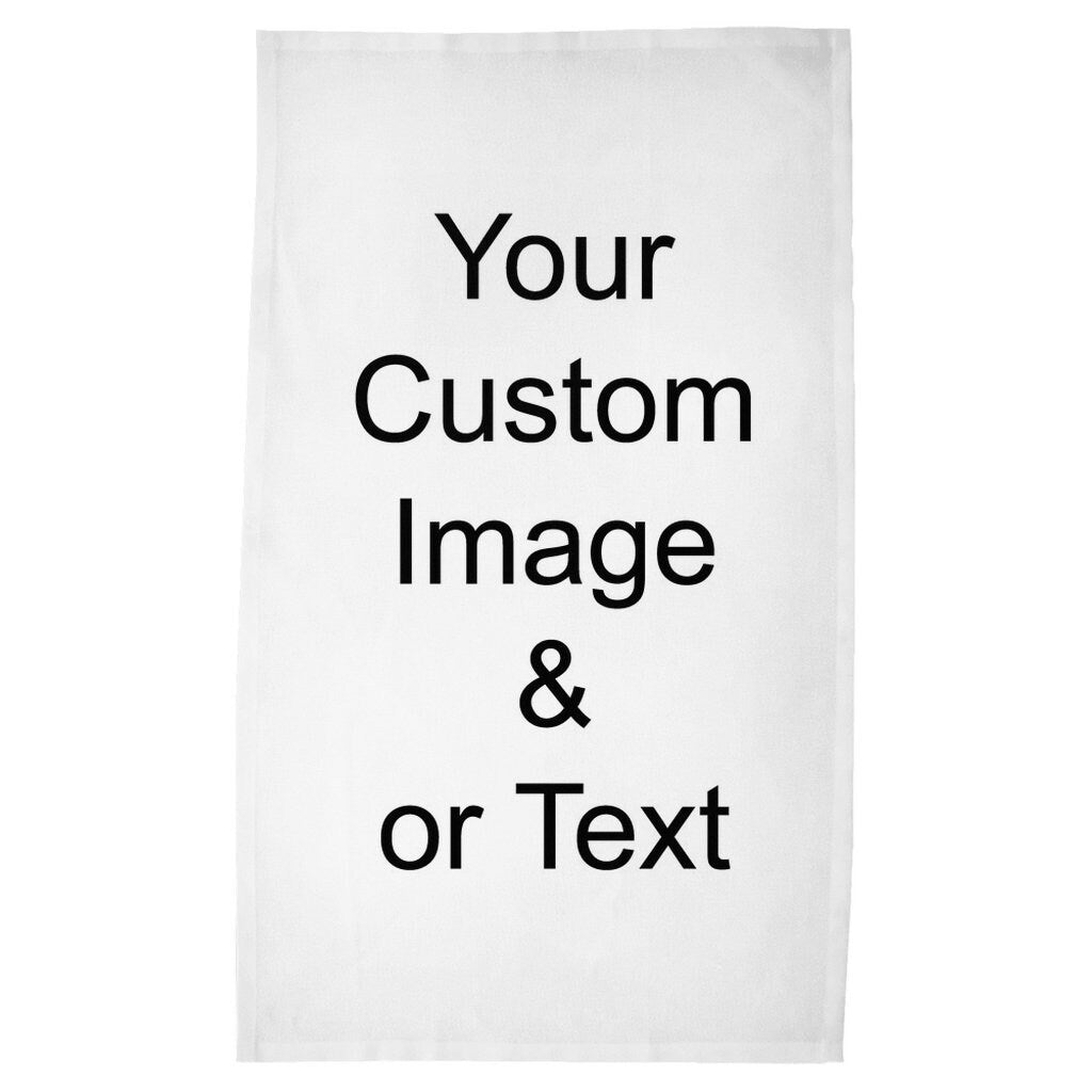 Custom Tea Towel custom image tea towel personalized photo towel
