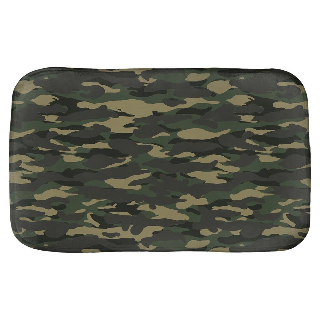 Camo Shower Curtain camoflauge shower curtains boys shower curtain camo bath rug camo bath decor beige green kids bathroom boy shower