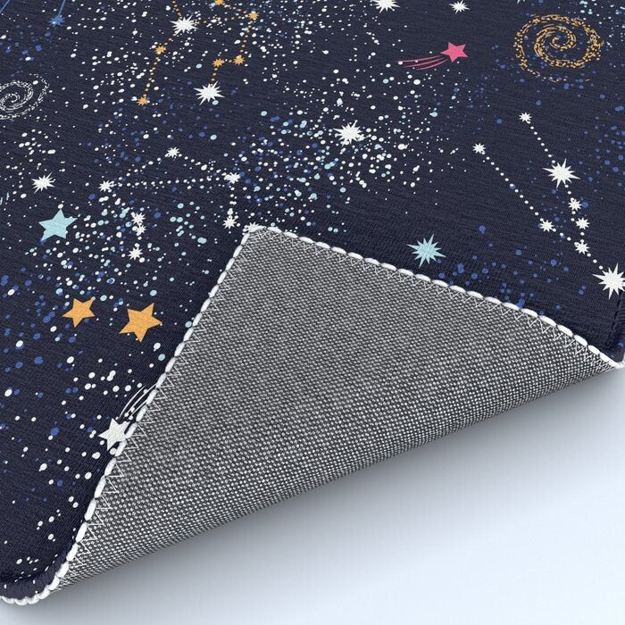 Space Galaxy Rug space Rug Girls Rugs Boys Rug kids Floor Rug space rugs galaxy rugs planets rug star constellations rug childrens rug