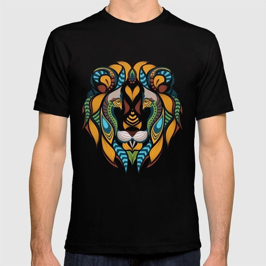 Lion Head Tee Shirt African Tribal Shirt unisex tshirt lions