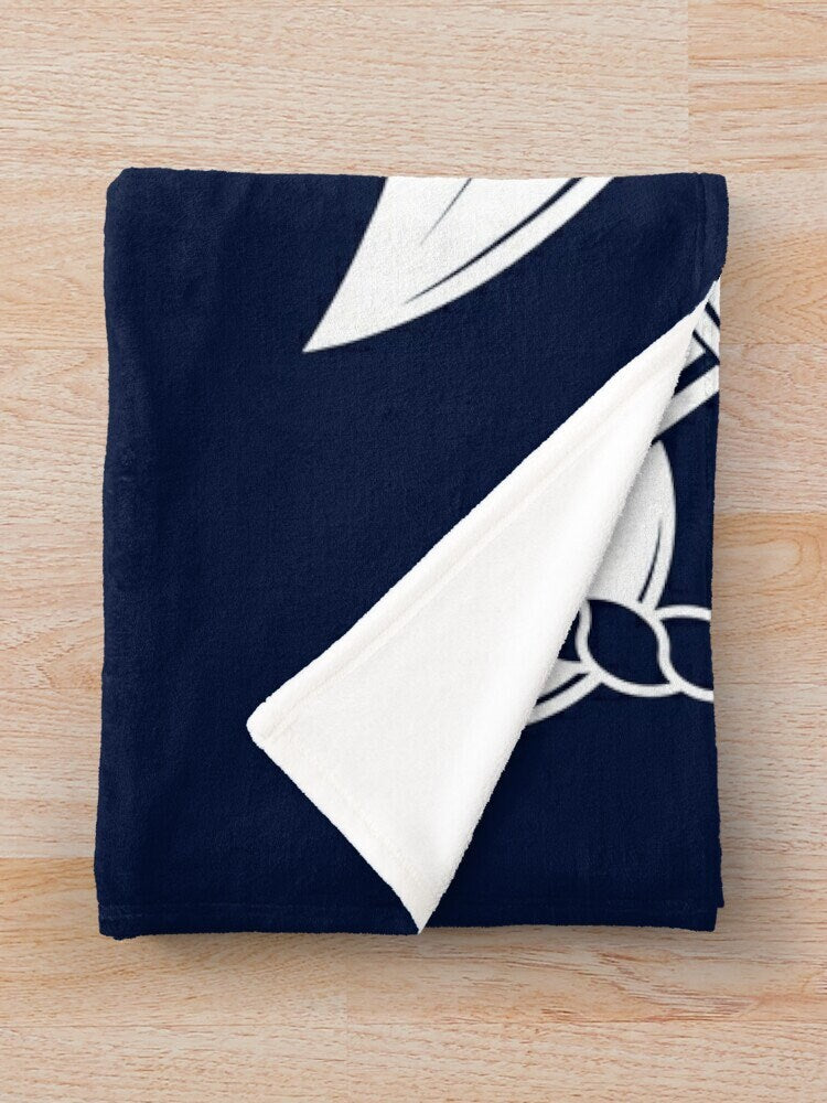 Anchor blanket nautical decor navy white anchors boating blanket sherpa minky throw blanket