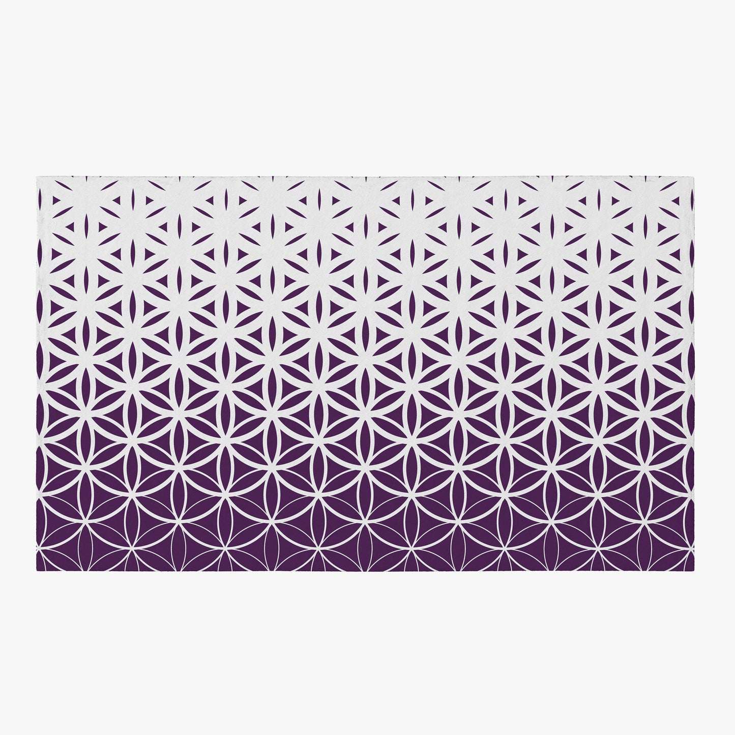 Sacred Geometry Rug Dark Purple Rug spiritual Rug purple and white Floor Rug deep purple Mat 3x5 4x6 5x7 8x10 9x12 Large rugs