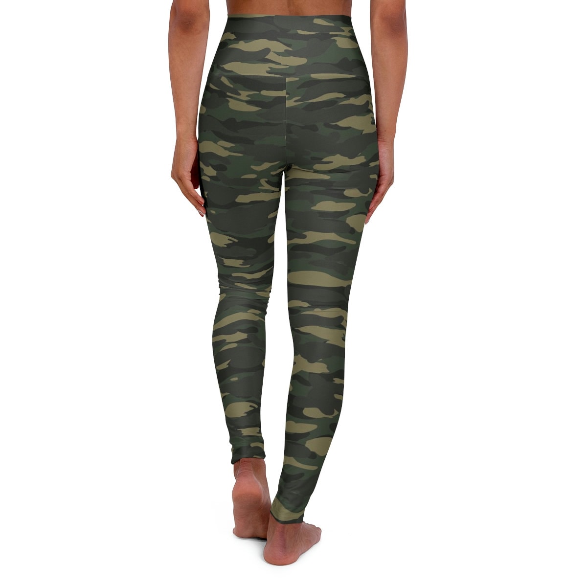 Camo yoga pants capri or shorts camoflauge leggings yoga leggins green yoga pants camo legging ankle or capri