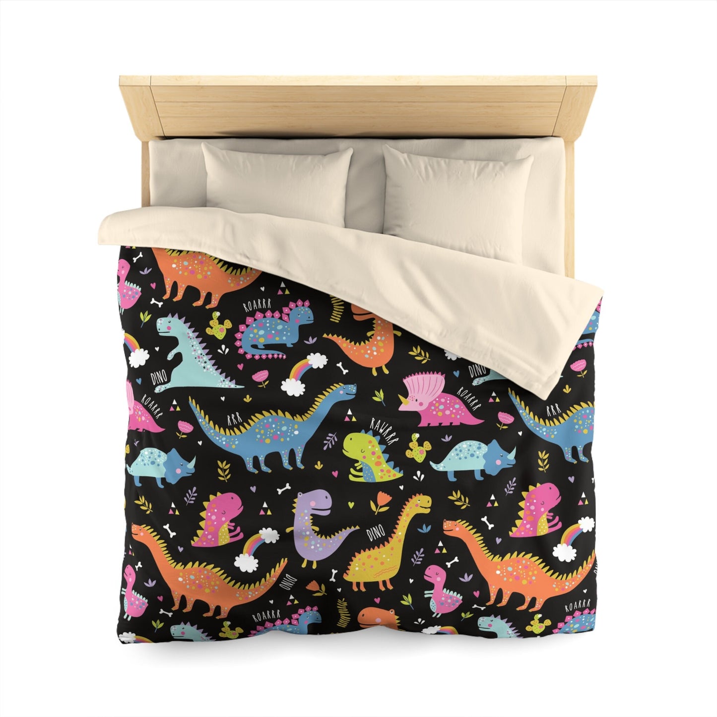 Dinosaur Comforter or Duvet Cover dinosaurs bedding kids bedding colorful comforter dinosaur duvet for boys or girls comforter cute bedding