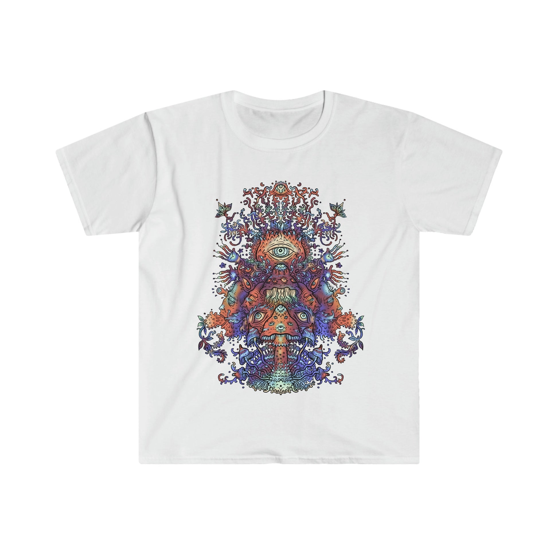 Magic Mushrooms Tee Shirt shroom shirts psychedelic tee shirt men or womens tee shirt trippy tee shroom tee shirt