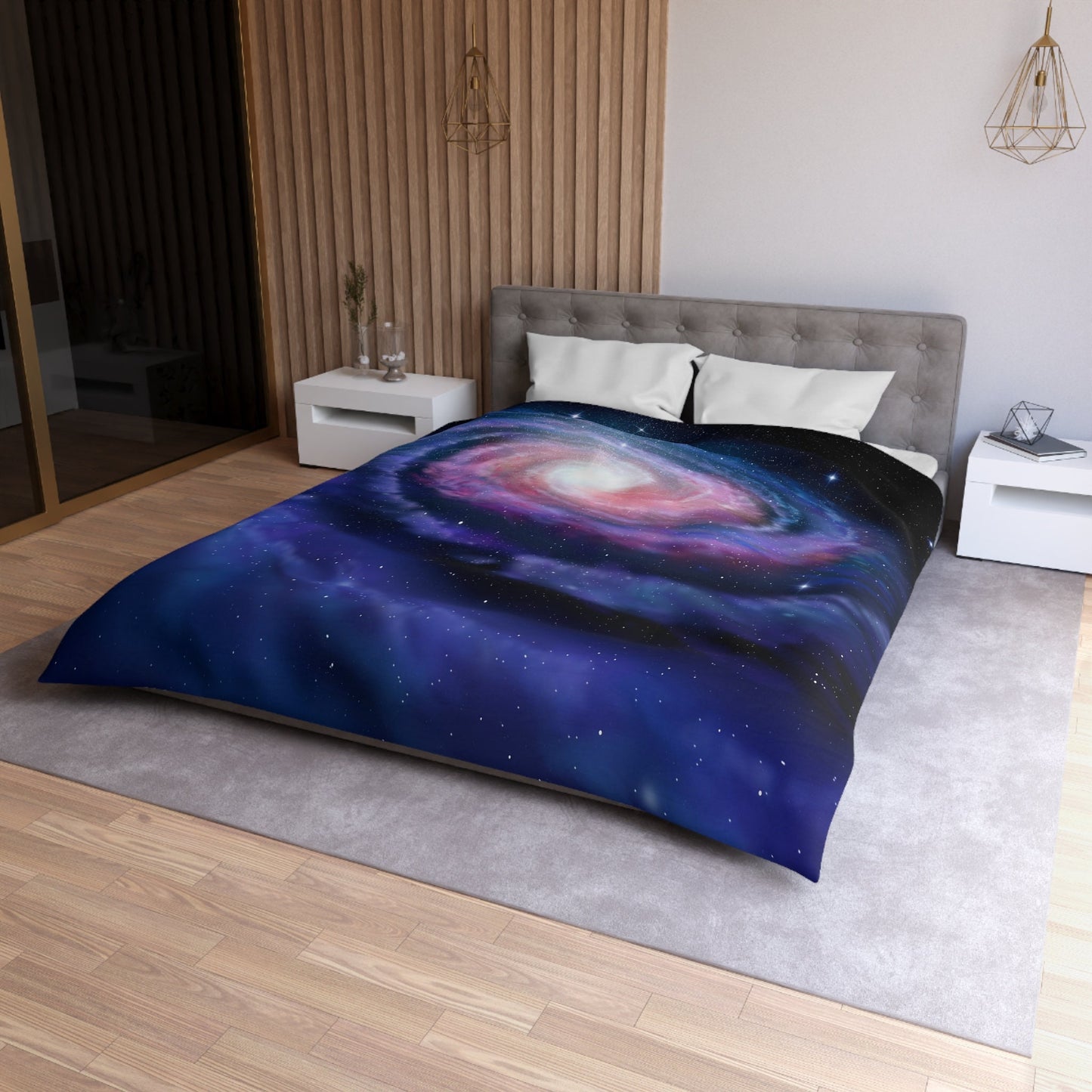 Milky Way Space Duvet Cover or Comforter purple bedding space bedding kids comforter children bedding boys or girl galaxy comforter galaxies