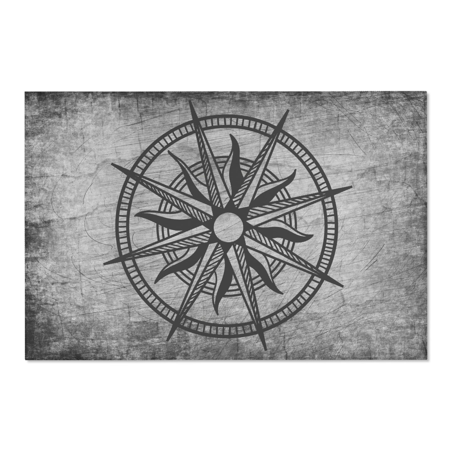 Compass Rug nautical gray grunge rug compasses floor mat large small marine ocean boat boating